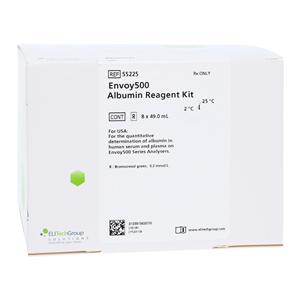 Envoy 500 ALB: Albumin Test Kit 8x44.7mL 1200 Count Ea