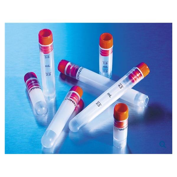 Cryogenic Vial Polypropylene 4mL Internal Thread 500/Ca