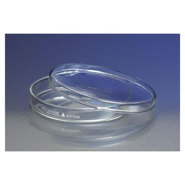 Pyrex Petri Dish Glass Cover Only Round 60x15mm 12/Ca
