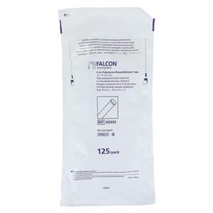 Falcon Test Tube Polystyrene 5mL 12x75mm Sterile 125/Pk