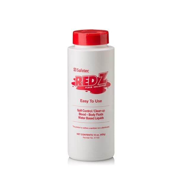 Red Z Spill Control Solidifier 15oz White Shaker Top Bottle Ea