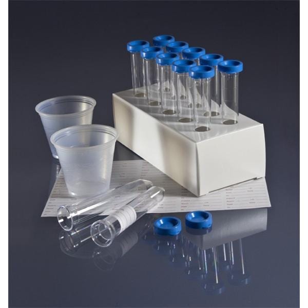 Uri-Pak System Urine Collection 12mL Polystyrene 5x100/Ca