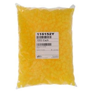 Flange Plug Cap Polyethylene Yellow 1000/Bg