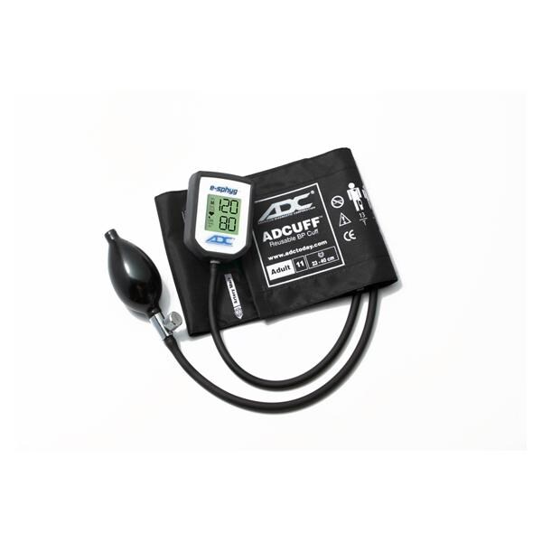 E-Sphyg Aneroid Sphygmomanometer Size 11 Blk LF Arm Digital LCD Display Ea