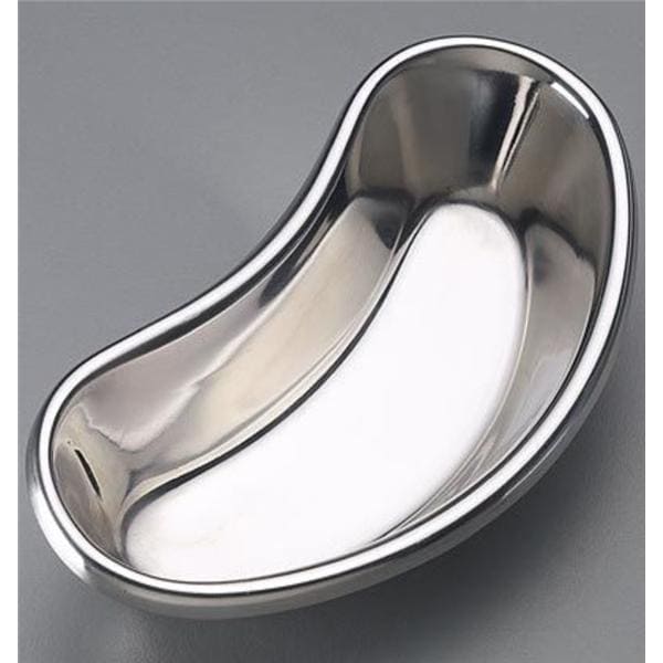 Emesis Basin Kidney Stainless Steel Silver 26oz