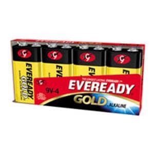 Eveready 9-Volt Alkaline Batteries 4/Pack 4/Pk