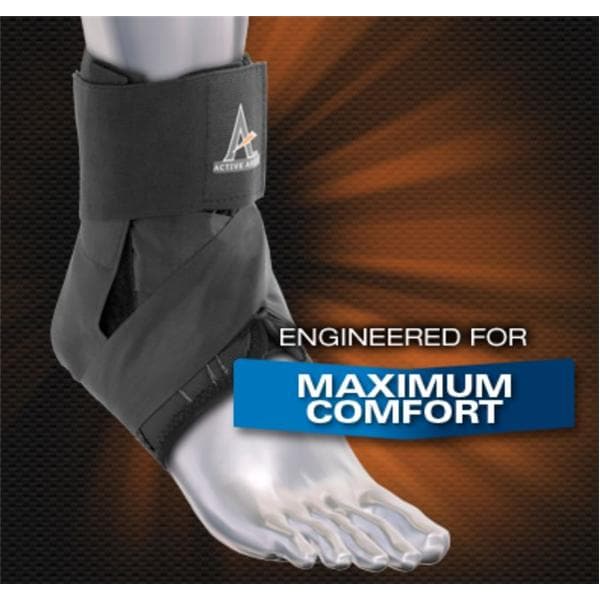 AS1Pro Active Stabilizing Brace Ankle Size Large Nylon/Neoprene Left/Right