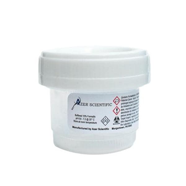 Formalin Container Neutral Buffered 10% 30mL 100/Ca