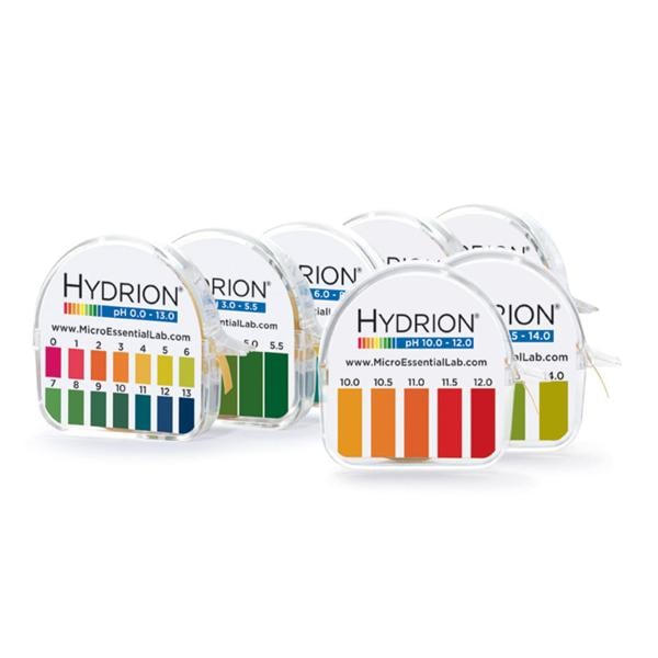 Hydrion pH Test Strip 0-14 Range 7/Pk