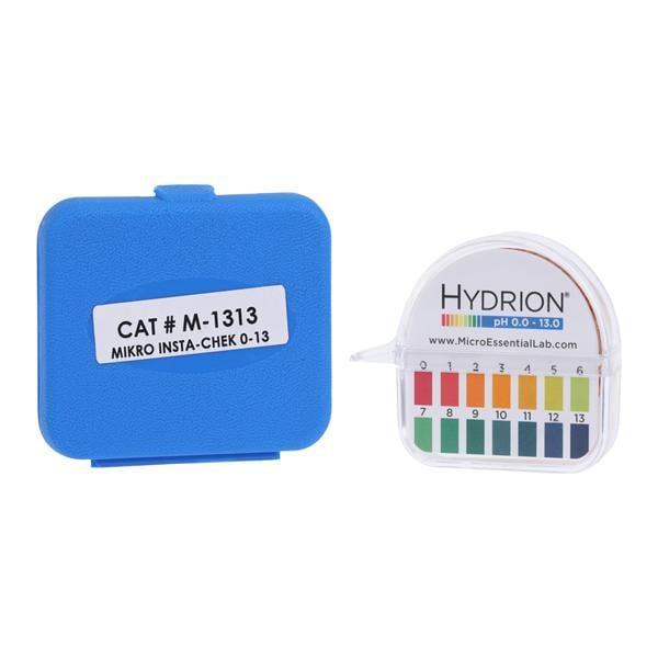 Hydrion Mikro pH Test Strip 0-13 Range Ea, 10 EA/CA