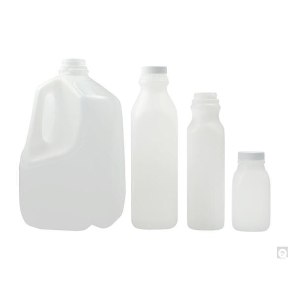 Qorpak Dairy Jug HDPE Natural 32oz 180/Ca