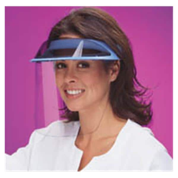 Op-D-Op II Full Face Visor Shield White Reusable Frame Ea