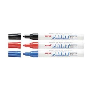 Sanford Uni-Paint Markers Medium Point Blue 12/Pack 12/Pk