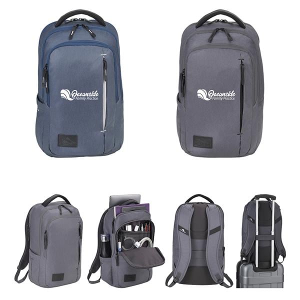 High Sierra 1 Color Imprint Computer Backpack Ea