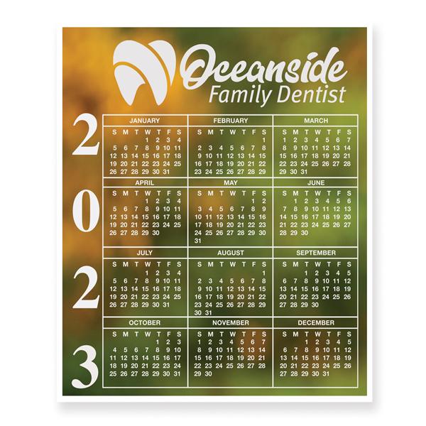 Bic HSCB150154C Calendar Magnet - Henry Schein Dental