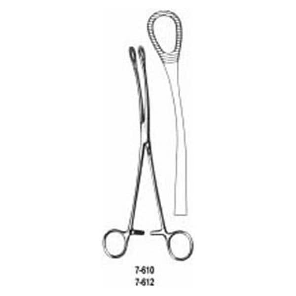 Foerster Sponge Forcep Curved 9-1/2" Stainless Steel Autoclavable EA