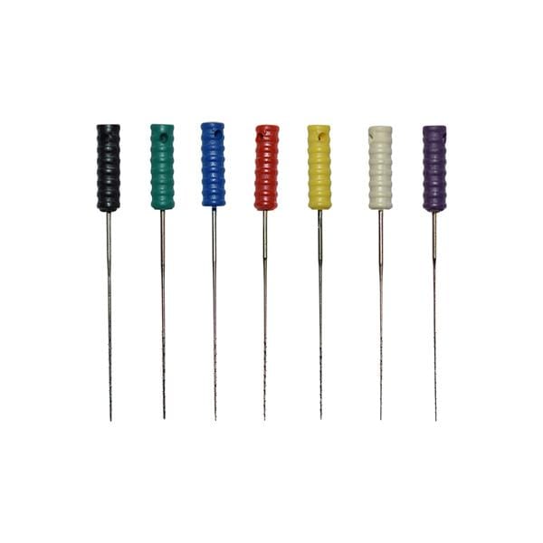 EdgeBroaches Reamer 21 mm Size #0-6 Stainless Steel Assorted Assorted 10/Pk