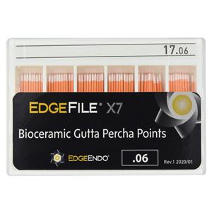 EdgeFile X7 Gutta Percha Points Size #17 White 60/Pk