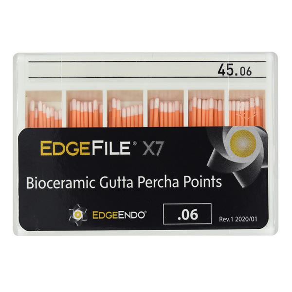 EdgeFile X7 Gutta Percha Points Size #45 White 60/Pk