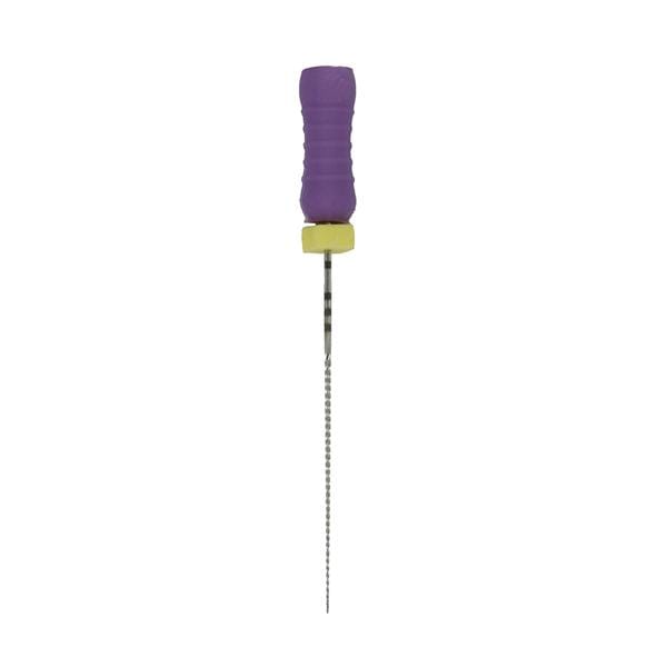 Edge K-File K-File 21 mm Size #10 Stainless Steel Purple 6/Pk