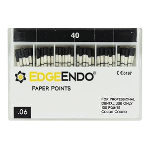 EdgeEndo Paper Points Size #40 .06 Black 60/Pk