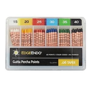 EdgeEndo Gutta Percha Points Size #15-40 Assorted 60/Pk