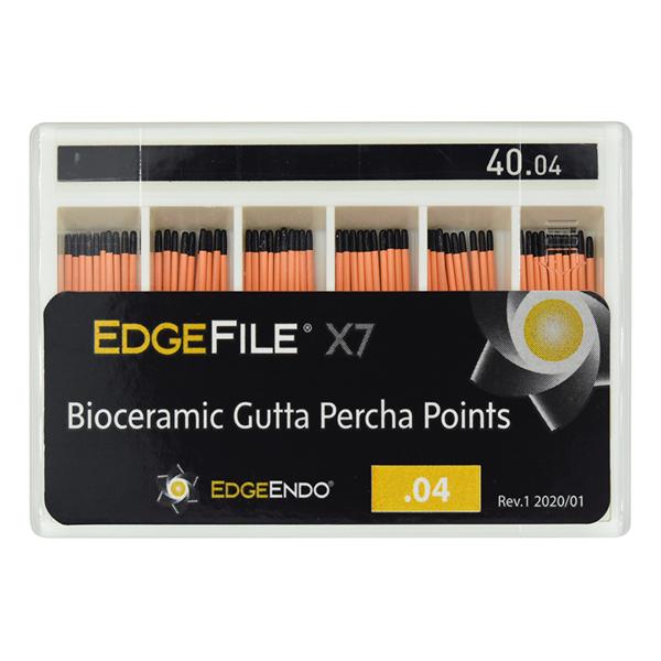 EdgeFile X7 Gutta Percha Points Size #40 Black 60/Pk