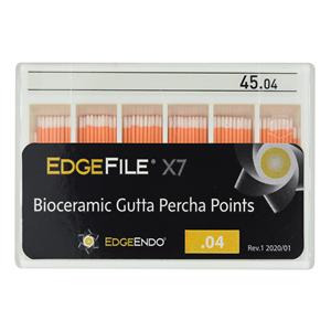 EdgeFile X7 Gutta Percha Points Size #45 White 60/Pk