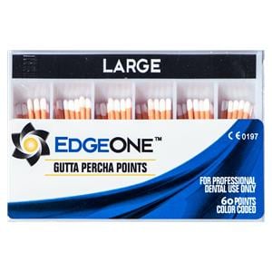 Edgeone Gutta Percha Points Large White 60/Pk