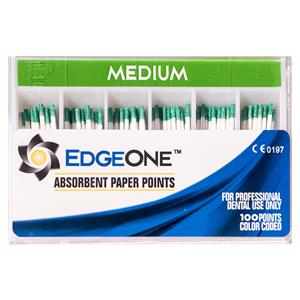 Edge Absorbent Points Medium Green 100/Pk