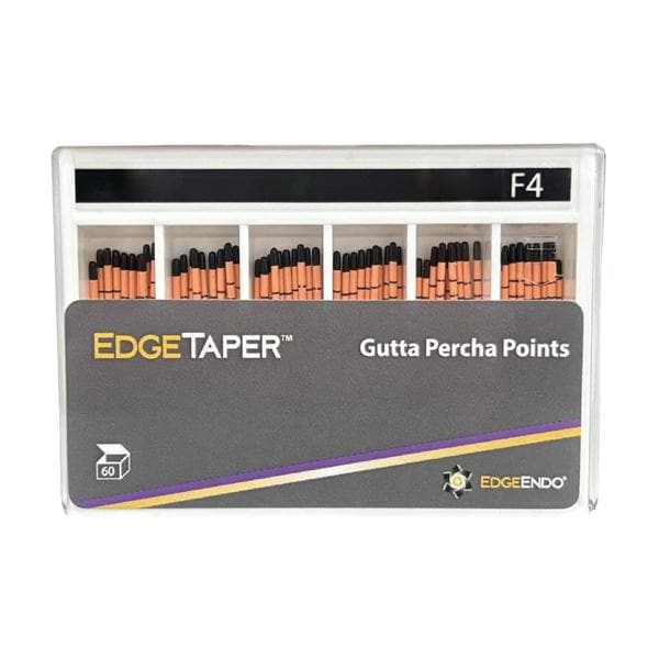 EdgeTaper Gutta Percha F4 60/Pk