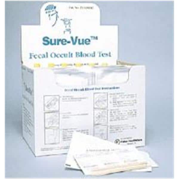 Sure-Vue FOB: Fecal Occult Blood Test Kit CLIA Waived 100/Bx