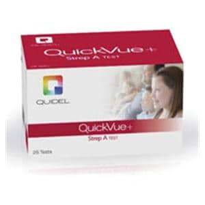 Quickvue+ Strep A Test Kit Moderately Complex 25/Bx, 12 BX/CA