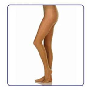 Jobst Ultrasheer SupportWear Compression Pantyhose Waist High Large Silky Beige