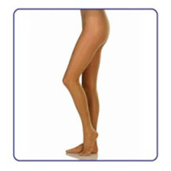 Jobst Ultrasheer SupportWear Compression Pantyhose Waist High Large Silky Beige