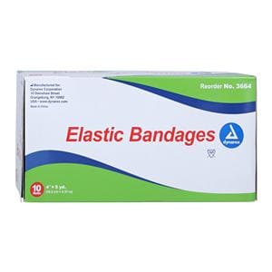 Bandage Elastic 4"x4.5yd Tan Non-Sterile 10/Bx