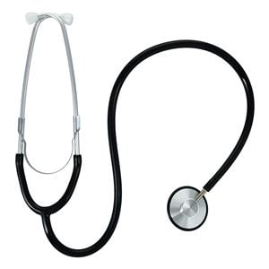 Proscope 660 Classic Stethoscope Adult Black Single Lumen Tubing Ea