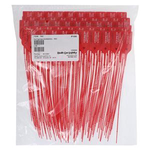 Pull-Tight Security Numbered Seal Red 100/Bx