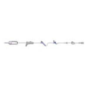 IV Administration Set Needleless 2 Y-Injection Sites 89" 60 Drops/mL 16mL 50/Ca