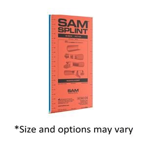 SAM Splint Wrist Aluminum/Foam 4.25x9", 6 PK/CA