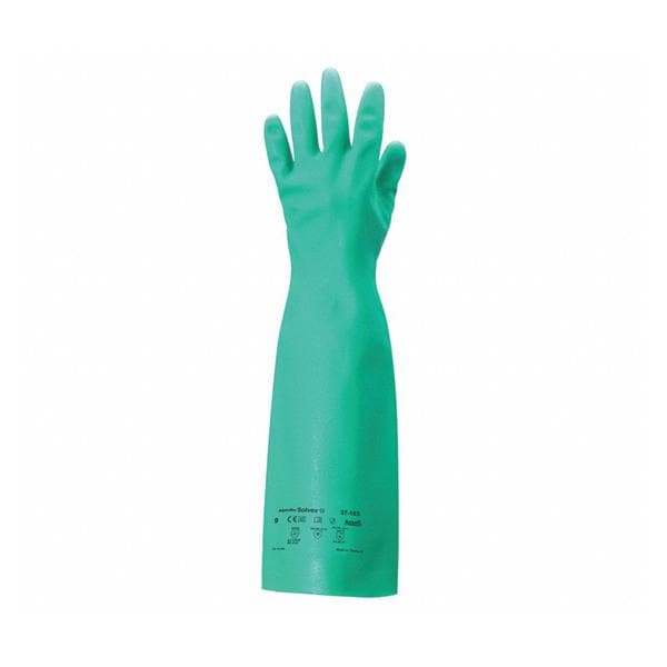 Solvex Nitrile Chemical Resistant Gloves Green