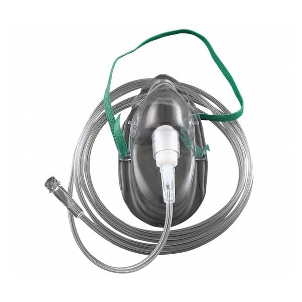Mask Oxygen Medsource Pediatric PVC Ea, 50 EA/CA