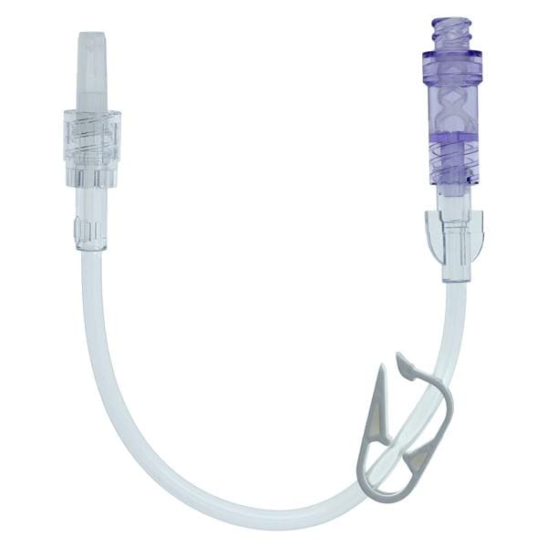 IV Extension Set Needleless 8 Female Luer Lock Adapter 100/Ca