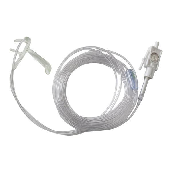 Cannula etCO2 Sampling LoFlo Sidestream Adult 10/Bx