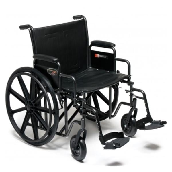 Traveler HD Transport Wheelchair 500lb Capacity