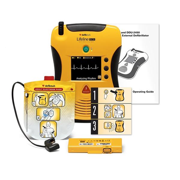 Lifeline ECG AED Adult New Ea