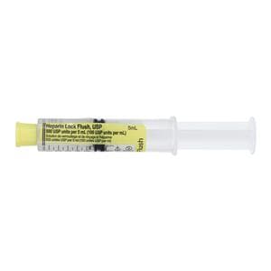 Heparin Flush IV Flush Solution 100u/mL PF Prfld Syr 5mL Fill in 10mL 100/Bx