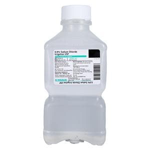 Irrigation Solution 0.9% Sodium Chloride 1000mL Plastic Bottle EA, 16 EA/CA