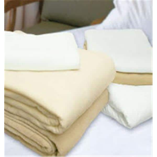 Bath Blanket White Bleached 70x90