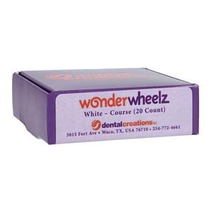 Silicone Rubber Wheels Wonderwheelz White 20/Bx